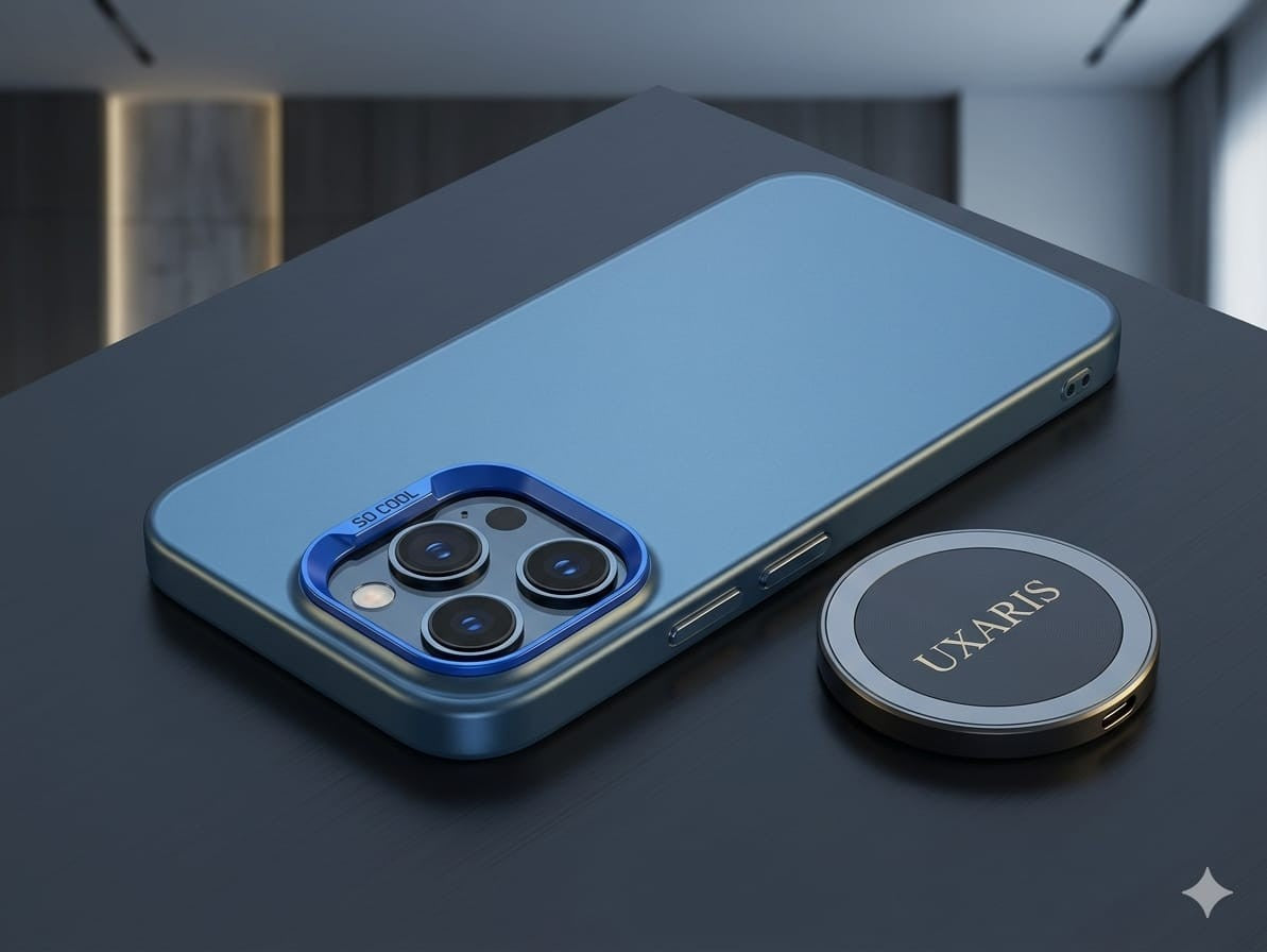 Premium matte-finish mobile back cover